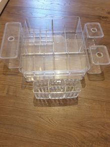 Cosmetic clear storage