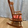 Heirloom wooden rocking chair Image 3