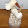 Wooden toy. Movable Puppet Figure. Dog Image 7