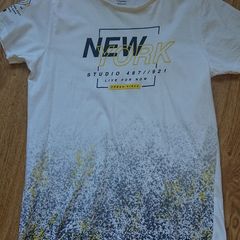 E1 SALE!  White New York Top. Age 11-12