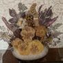 Vintage Framed Pressed Flower Wall Art - Handmade Botanical Piece (38 x 41 cm) Image 2