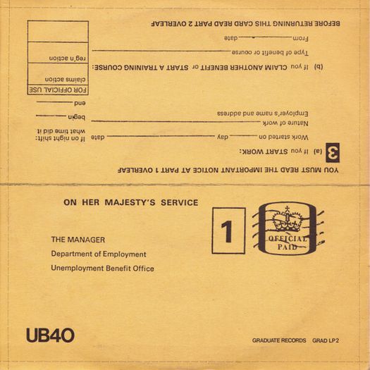 UB40   Signing Off +12"