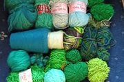 Knitting Yarn ( Greens )