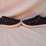 skechers bobs canvas trainers Size 7 eu 40 Black in excellent condition Image 4