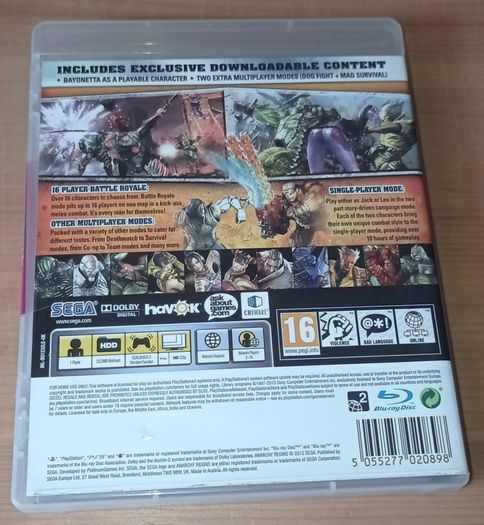 Anarchy Reigns Limited Edition(Unopened)