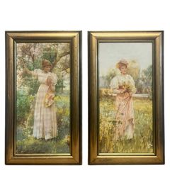 Vintage 90s Cottagecore Framed Wall Art Prints