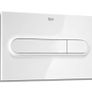 Roca Toilet Flush Plate - White Image 2