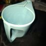 Vintage 1960's Johnnie Walker Duck Egg Blue Wade Water Jug. Postage Available or Collection Image 2
