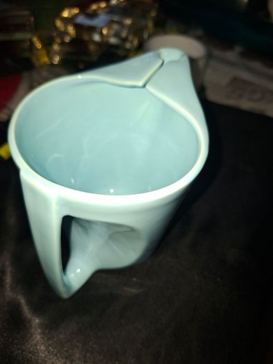 Vintage 1960's Johnnie Walker Duck Egg Blue Wade Water Jug. Postage Available or Collection