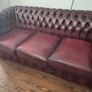 Chesterfield 3 seater couch Image 4