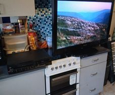 Jvc video recorder and Panasonic  tv