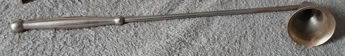 two vintage collectable candle snuffer'