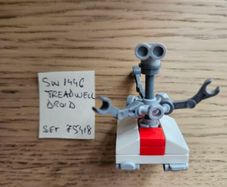 lego sw1446 tradwell droid, set star wars 75418