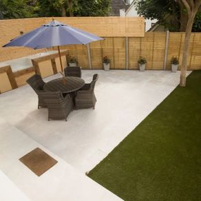 Outdoor Porcelain Qamar Pearl Matt Tile