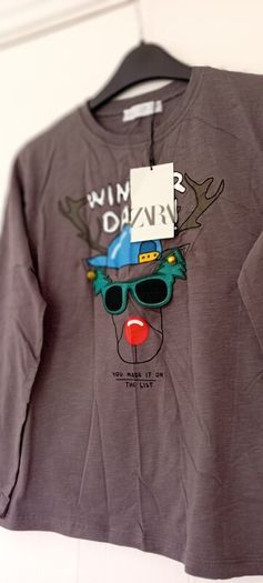 NEW Boys Christmas Top 9-11yrs
