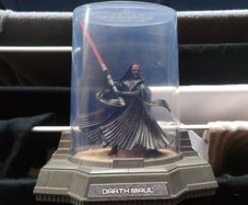 Star Wars Darth Maul Action Figure Titanium Diecast Metal Display And Lightsabre