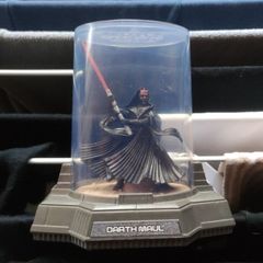 Star Wars Darth Maul Action Figure Titanium Diecast Metal Display And Lightsabre