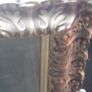 a large vintage holy picture in a lovely gild  frame Image 3