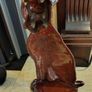 Vintage Art Deco Fox Terrier Companion Set with Coppery Lustre Glaze Image 7