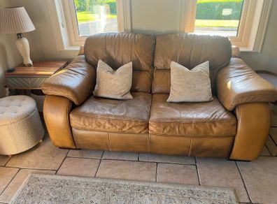 Leather Couch