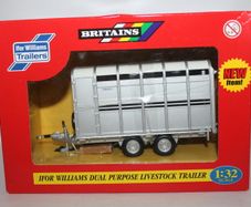 Britains Farm - Ifor Williams - Dual Purpose Livestock Trailer - Mint