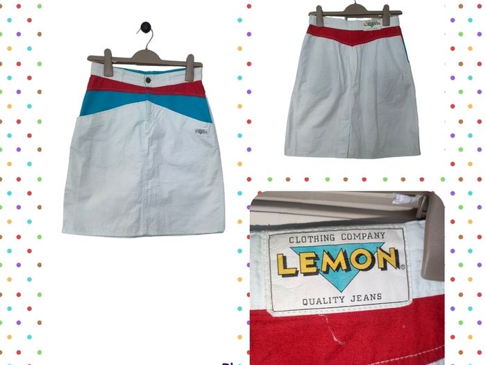 Vintage 80s mini skirt size Small Spring Summer Festival Season Postage included