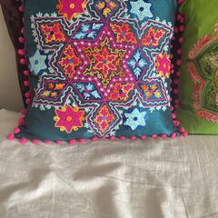 Brand new Designer Cushions ( Turkish silk ) four in total