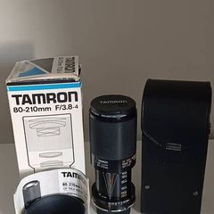 Camera lens Tamron 80-210mm F/3.8-4  Boxed + Case