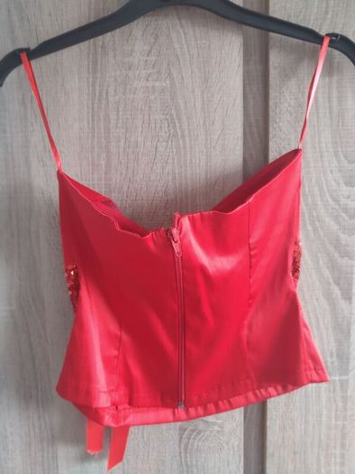 red corset size small