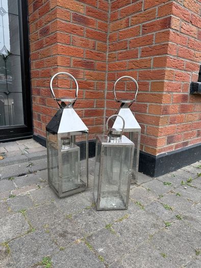 Outdoor lanterns x 3