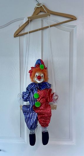 Hanging Clown Ornament