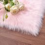 MULTIPLE SIZES/COLOURS AVAILABLE Sheepskin Rug Rectangular Fleece Fluffy Area Rugs Anti-Skid Yoga Carpet for Living Room Bedroom Sofa Floor Rugs (GREY, 23.6 x 35.4 inch) MULTIPLE SIZES/COLOURS AVAILABLE Image 6