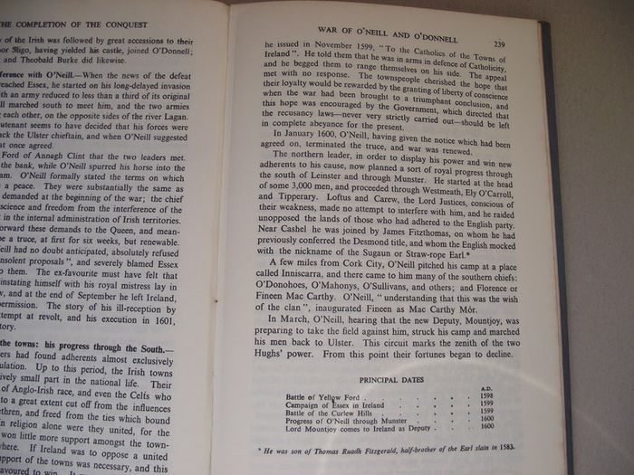 1960 'A Short History of the Irish People' by Educational Company of Ireland