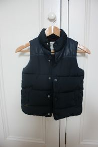 Next Boys Navy Puffa Jacket Age 5-6 Years