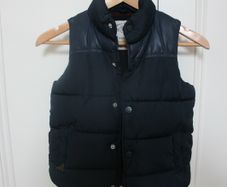 Next Boys Navy Puffa Jacket Age 5-6 Years