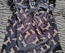 Azara Paris Blouse Size 10-12