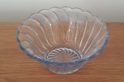 Art deco - Small - Pale Blue Glass Dish