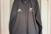 Vintage Adidas New Zealand Maori All Blacks Rugby track jacket