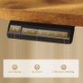 Electric Standing Desk, 140cm U Shaped Height Adjustable Desk with 3 Memory Smart Panels Image 2