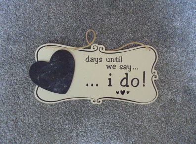 Wedding countdown