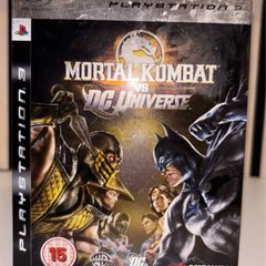 Mortal Kombat Vs DC Universe Steelbook PS3