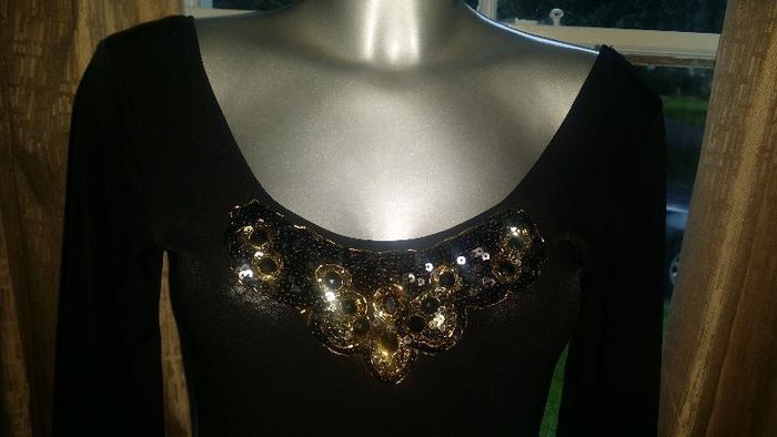 Oh my Love London lovely Black Body suit size L UK12/14 EUR40/42 Postage included