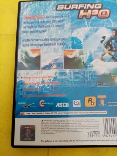 Surfing H3o h3o PlayStation 2 Ps2 Games Original