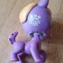 Littlest Pet Shop - Cute Purple Deer - Bobble Head - See Pics - # Image 3