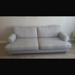 3 Seater DFS grey sofa