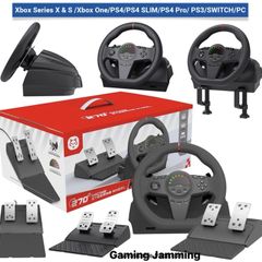 8 In 1 Game Wheel With Paddle Shifter