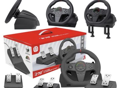 8 In 1 Game Wheel With Paddle Shifter