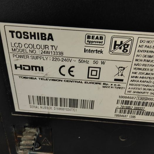 Toshiba Tv and monitor