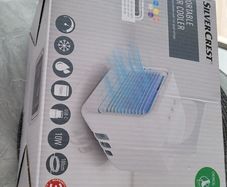 Brand New in Original Box Still sealed and never operated.Easy to use and ideal for warm summer days.