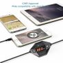 Car Wireless FM Transmitter Hands free Car Kit 3.5mm Jack Audio Music Player with 2.4A USB Car Charger For iPhone Samsung Phone Image 7